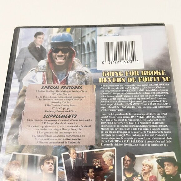 Trading Places DVD Dan Aykroyd Eddie Murphy Film - Picture 12 of 13